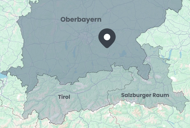 Der Sitz von Moser Milchviehberatung ist in Stephanskirchen in Oberbayern.